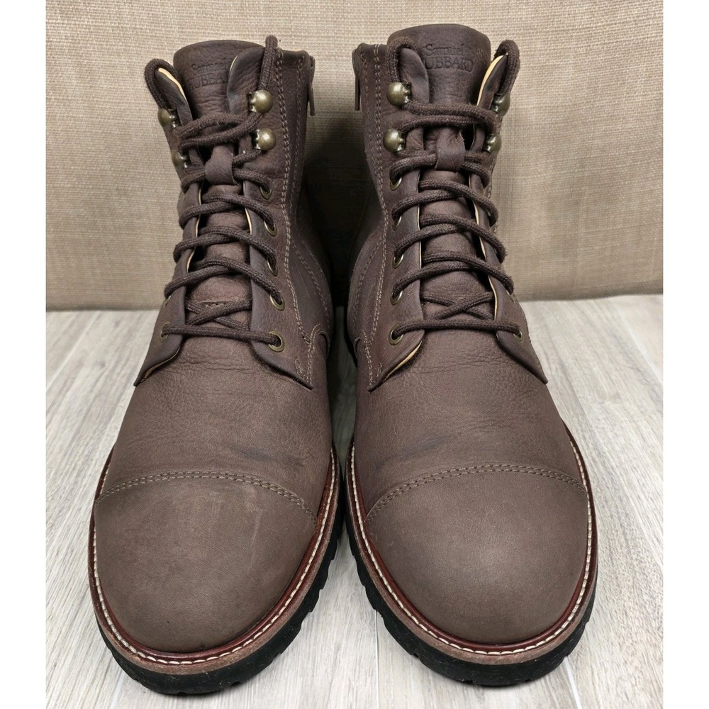 Samuel Hubbard‎ Men's 9M Brown Nubuck Uptown Maverick Chukka Boots Vibram Soles